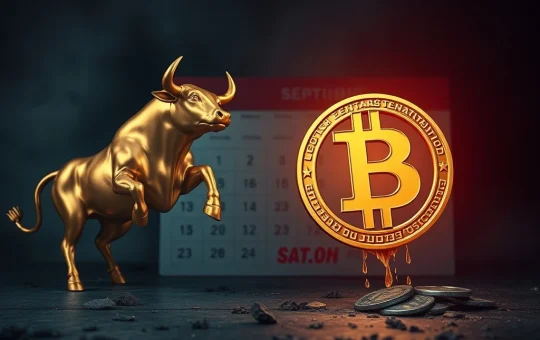 Bitcoin Price Faces Perilous September: Gold's Stunning Breakout Signals Trouble