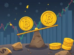 Bitcoin Price Volatility: Crucial Test Amid US Payrolls Miss and Gold's Record High