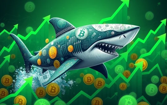 Bitcoin Sharks Unleash Massive Demand: 65,000 BTC Added Fueling Price Rebound