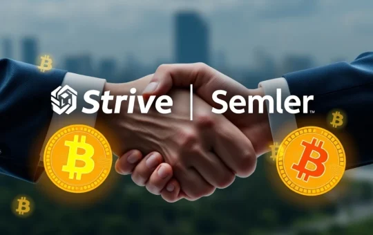 Bitcoin Treasury Unleashes: Strive & Semler Merger Creates a Crypto Giant