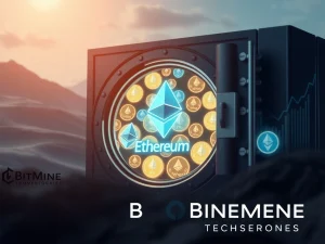 BitMine ETH Holdings Reach Staggering 1.86M ETH, Capturing 1.6% of Circulating Ether Supply