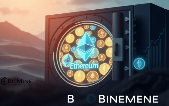 BitMine ETH Holdings Reach Staggering 1.86M ETH, Capturing 1.6% of Circulating Ether Supply