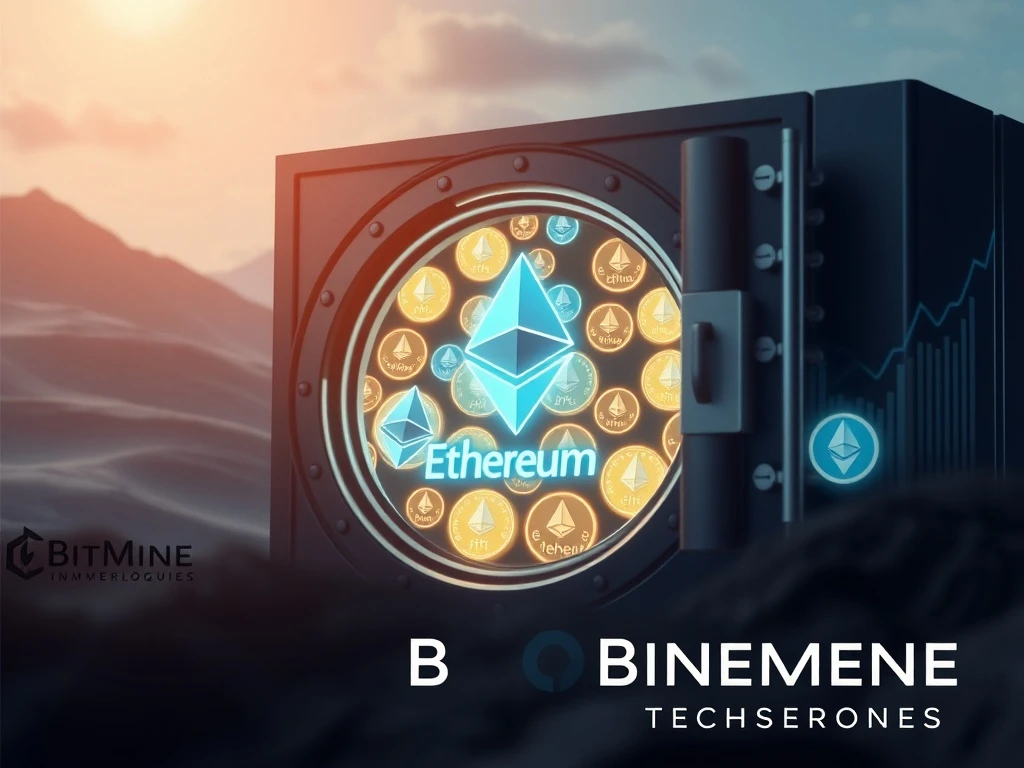 BitMine ETH Holdings Reach Staggering 1.86M ETH, Capturing 1.6% of Circulating Ether Supply