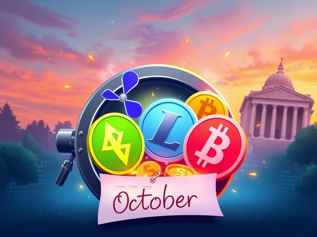 Crucial Crypto ETFs: October Brings Pivotal SEC Decisions for 16 Funds