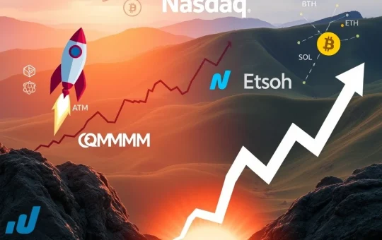 Crypto Stocks See Dramatic Divergence: QMMM Skyrockets 1,700%, Sol Strategies Plummets 42% on Nasdaq