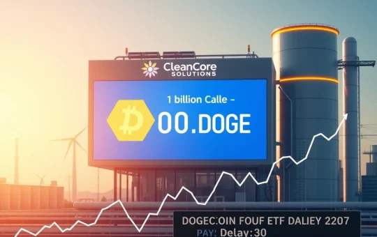 Dogecoin's CleanCore Solutions Achieves Remarkable Half-Billion DOGE Treasury Milestone