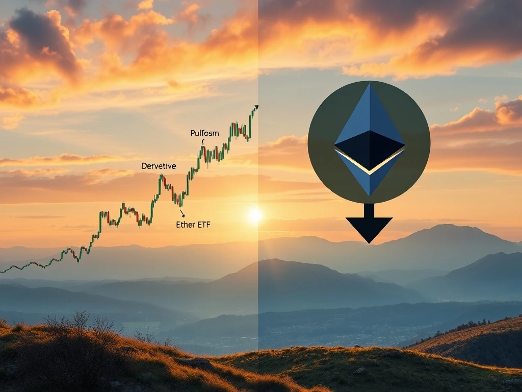 ETH Derivatives Signal Resilient $5,000 Push Amidst Spot Ether ETF Outflows