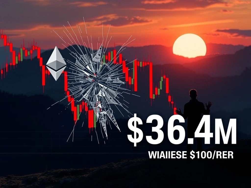 ETH Price Plunges Below $4K: Devastating Ethereum Liquidation Rocks the Market