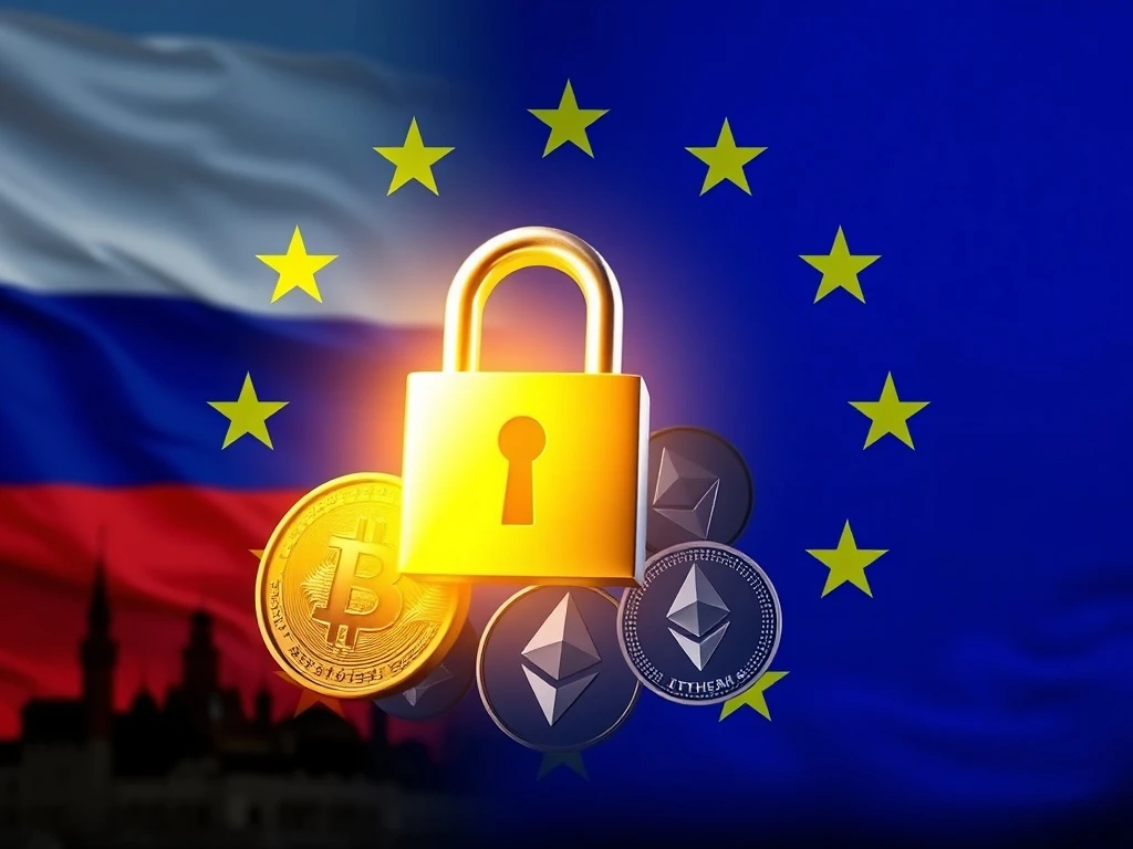 Crucial EU Crypto Sanctions Mark Unprecedented Crackdown on Russian Transactions
