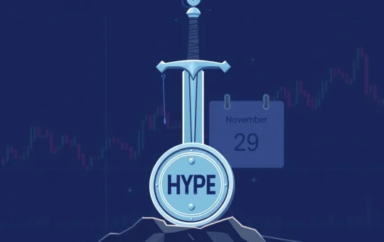 Crucial HYPE Token Faces Pressure: $11.9 Billion Hyperliquid Unlocks Loom