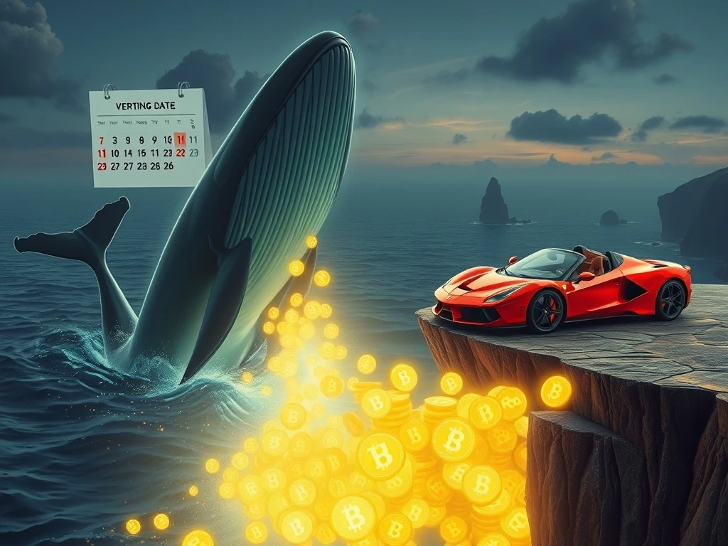 Urgent Hyperliquid HYPE Token Sell-Off: Whales Exit Ahead of Vesting, Arthur Hayes Sells for Ferrari