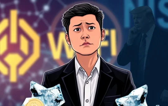 Urgent Dispute: Justin Sun Demands Unfreeze of Trump-Linked WLFI Tokens