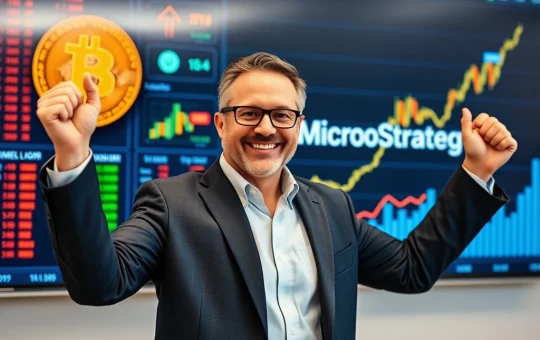 Michael Saylor's Astonishing $1 Billion Fortune Surge Amidst MicroStrategy's Bitcoin Triumph