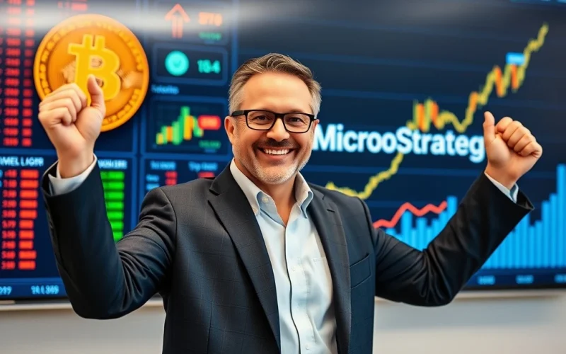 Michael Saylor's Astonishing $1 Billion Fortune Surge Amidst MicroStrategy's Bitcoin Triumph