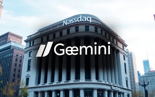 Nasdaq's Bold $50 Million Investment Fuels Gemini's Crypto Services Expansion