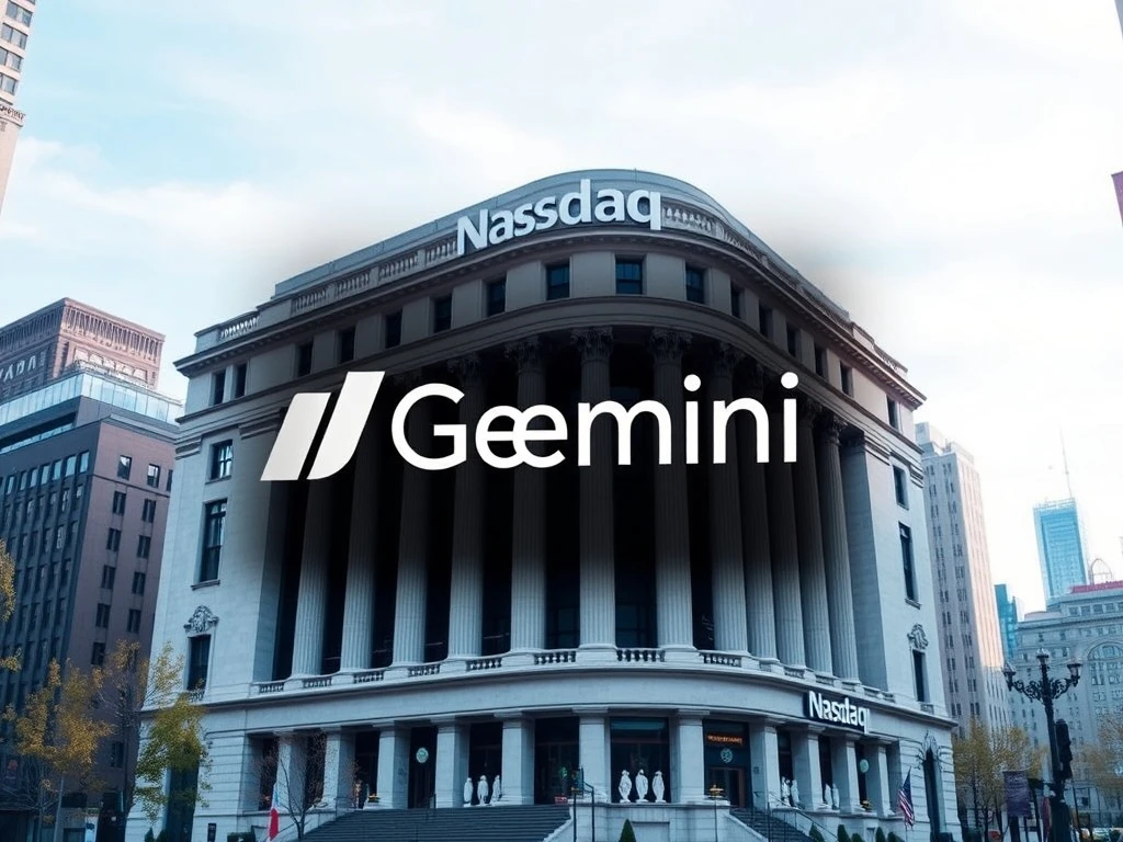 Nasdaq's Bold $50 Million Investment Fuels Gemini's Crypto Services Expansion