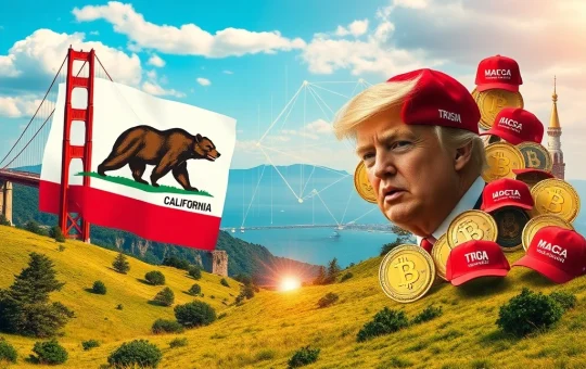 Explosive Clash: Political Memecoins, California Crypto Regulation, and the Trump Token Phenomenon