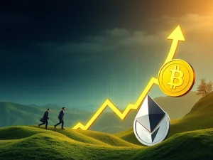 Unprecedented Spot Bitcoin ETFs Surge Amidst Market Caution