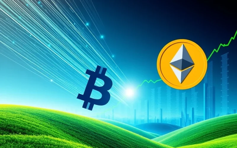 Unprecedented Surge: Spot Bitcoin ETFs Drive Crypto Market Past $4 Trillion Milestone
