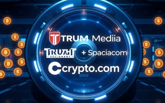 Trump Media Unleashes Landmark Crypto.com Deal, Building $6.4B CRO Treasury
