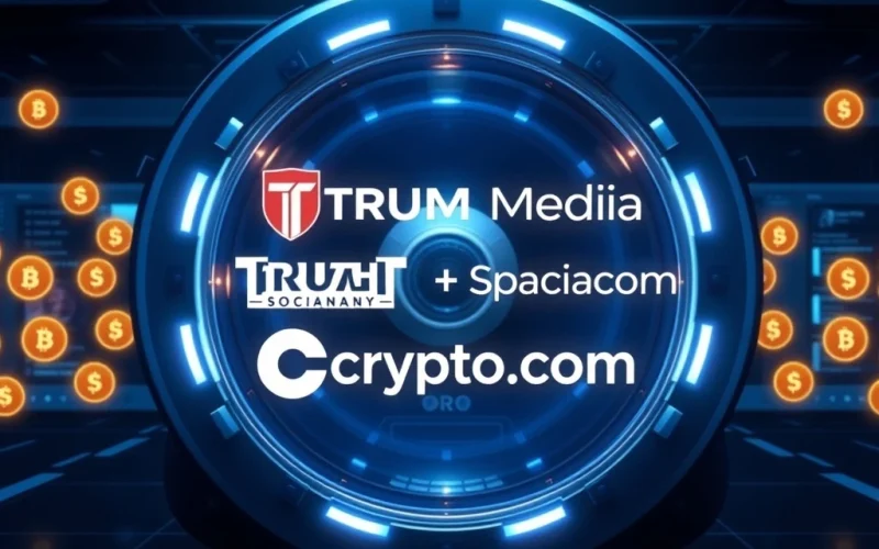 Trump Media Unleashes Landmark Crypto.com Deal, Building $6.4B CRO Treasury