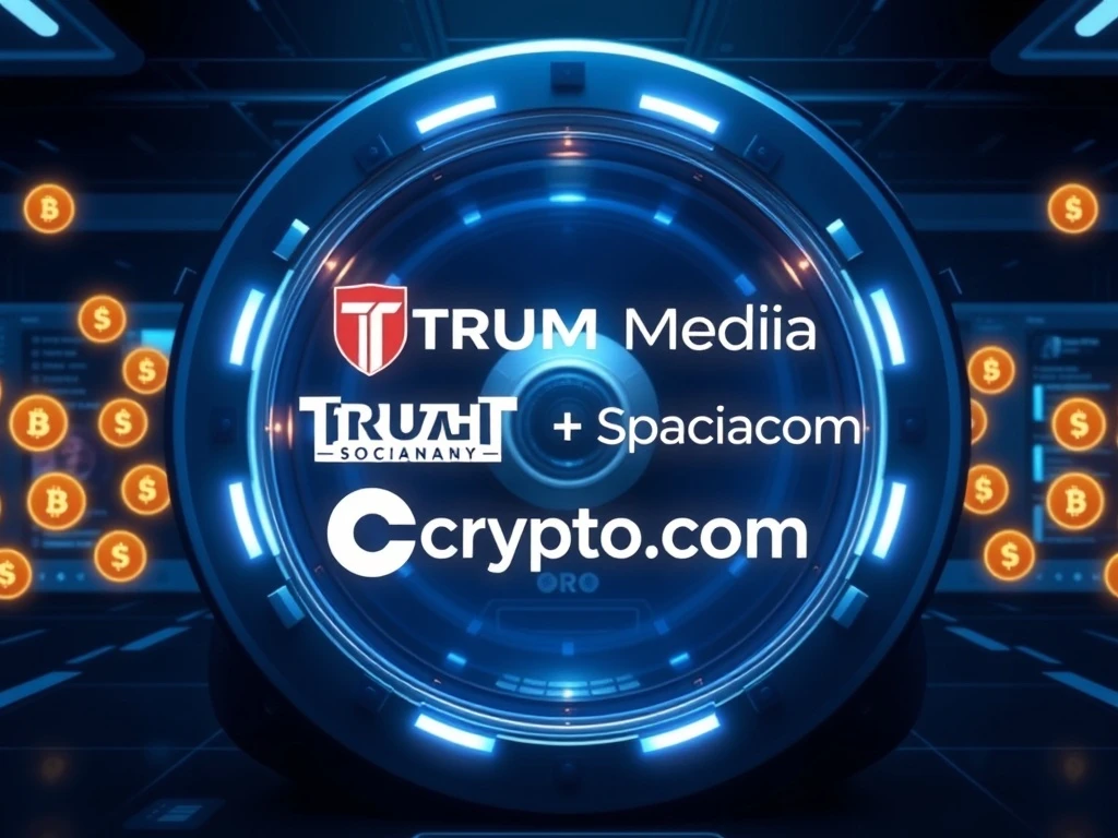 Trump Media Unleashes Landmark Crypto.com Deal, Building $6.4B CRO Treasury