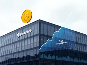Strategic Move: UK Bitcoin Treasury Smarter Web Company Pursues Ambitious Acquisitions