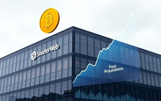 Strategic Move: UK Bitcoin Treasury Smarter Web Company Pursues Ambitious Acquisitions