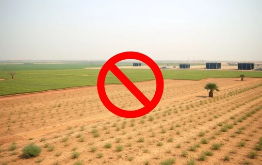 Abu Dhabi Crypto Mining Ban: Urgent Restrictions on Farmland Spark Debate