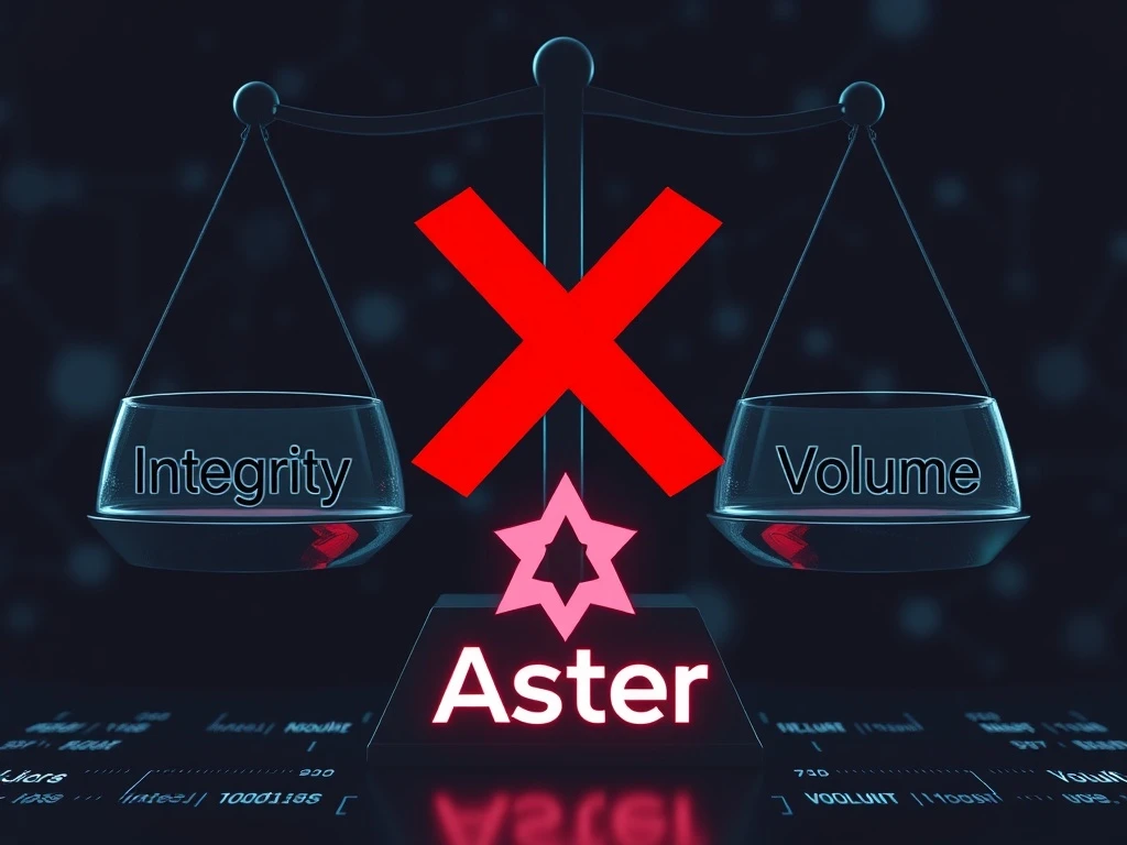 Crucial DeFi Integrity Crisis: Aster Delisting Reveals Urgent Data Challenges