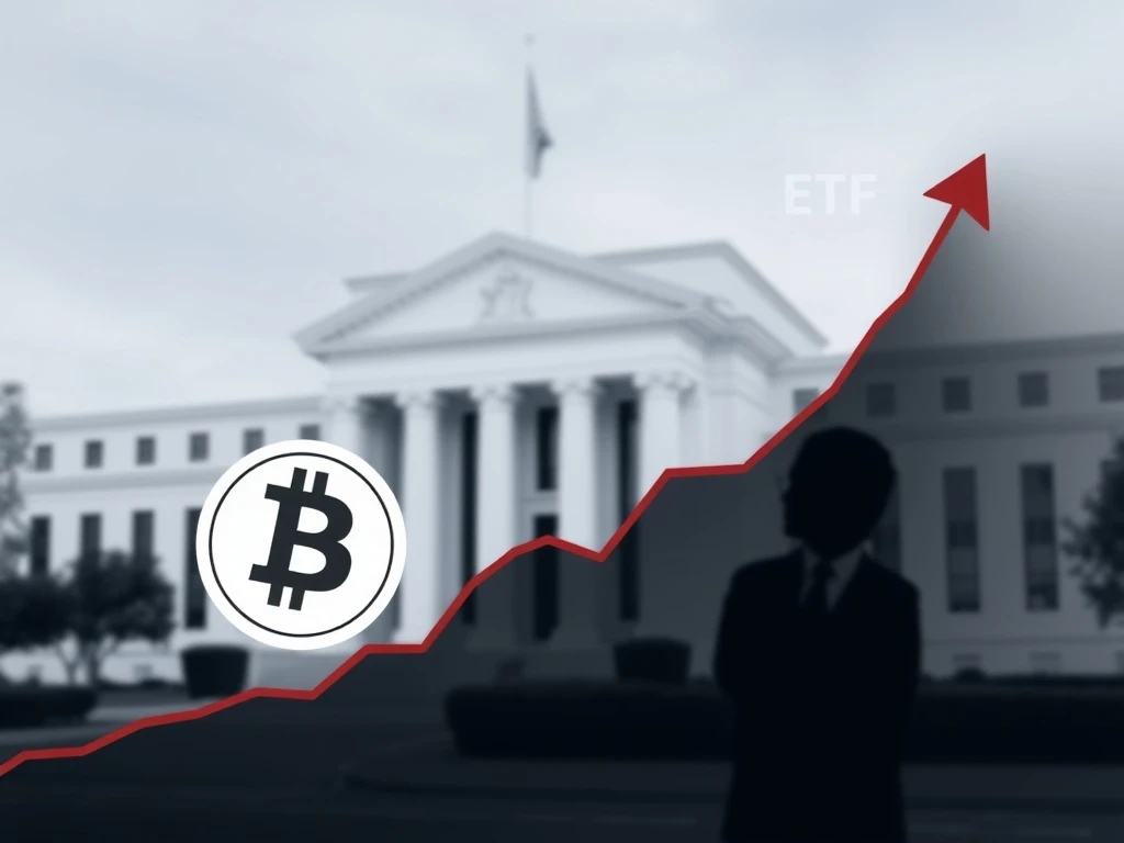 Bitcoin ETF Soars: US Crypto Market Rebounds as Powell Signals Rate Cuts
