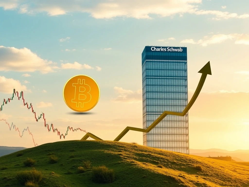 Bitcoin ETFs Face Staggering $1.2 Billion Outflows, Yet Schwab Reveals Bullish Client Engagement
