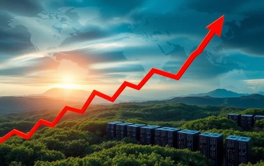 Bitcoin Mining Stocks Soar: Defying Trump's Tariff Turmoil