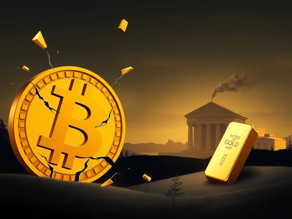 Bitcoin Plunges: US Regional Bank Fears Trigger Alarming 15-Week Low