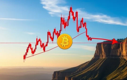 Bitcoin Price: Critical Support Levels to Avoid an Alarming 'Bear Flag' Crash