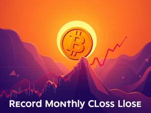 Bitcoin Price Soars: Eyes Record Monthly Close Amid Bull Market Momentum