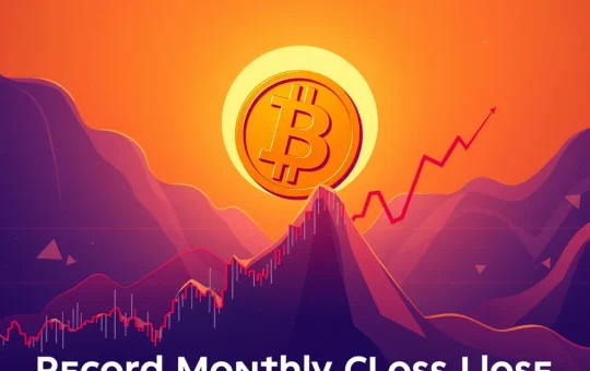 Bitcoin Price Soars: Eyes Record Monthly Close Amid Bull Market Momentum