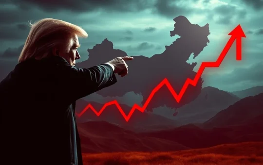Bitcoin Plunge: Trump's 100% China Tariffs Ignite Crypto Market Turmoil