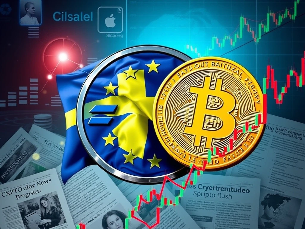 Urgent Crypto Market News: ECB Advances Digital Euro, Sweden Eyes Bitcoin Reserve Amid XPL Token Turmoil