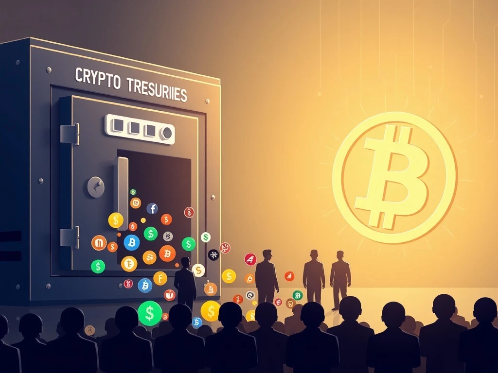 Unprecedented Shift: Crypto Treasuries Drain $800B, Threatening Altcoin Season 'Forever'