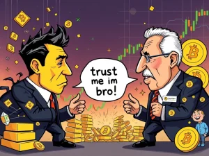 CZ's Crucial Warning: Peter Schiff's Tokenized Gold Sparks Heated Debate