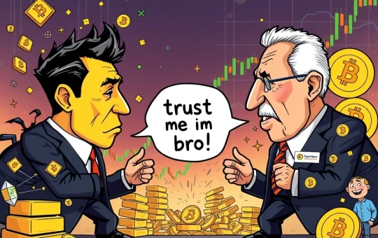 CZ's Crucial Warning: Peter Schiff's Tokenized Gold Sparks Heated Debate