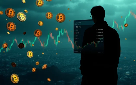 Dramatic $20B Hit: Satoshi Nakamoto's Bitcoin Stash Declines Amid Crypto Market Crash