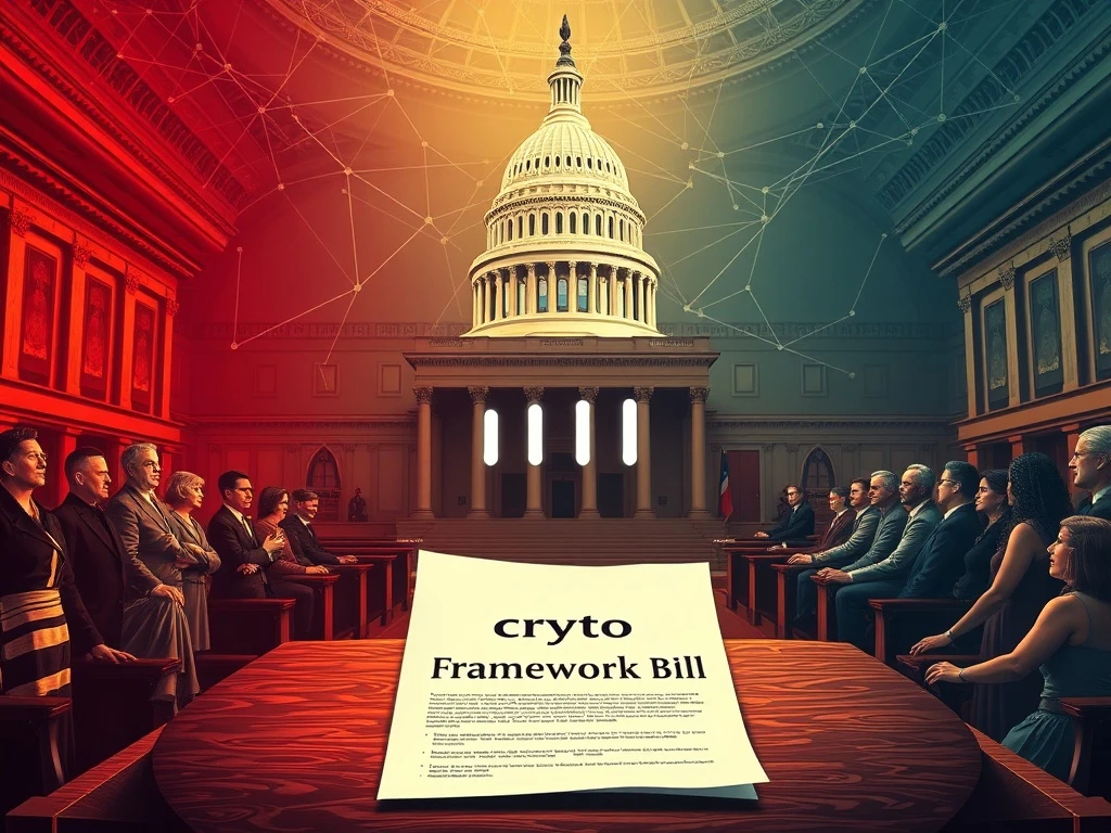 US Crypto Framework Faces Controversial Halt in Senate Debate