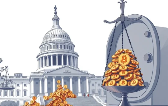 US Crypto Reserves: Historic $14 Billion Bitcoin Forfeiture Case Shakes Crypto Fraud