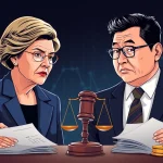 Crucial Standoff: Elizabeth Warren CZ Defends Statements Against Defamation Threat