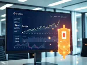 21Shares ASTX Stacks ETP enables institutional Bitcoin DeFi investment with staking rewards.