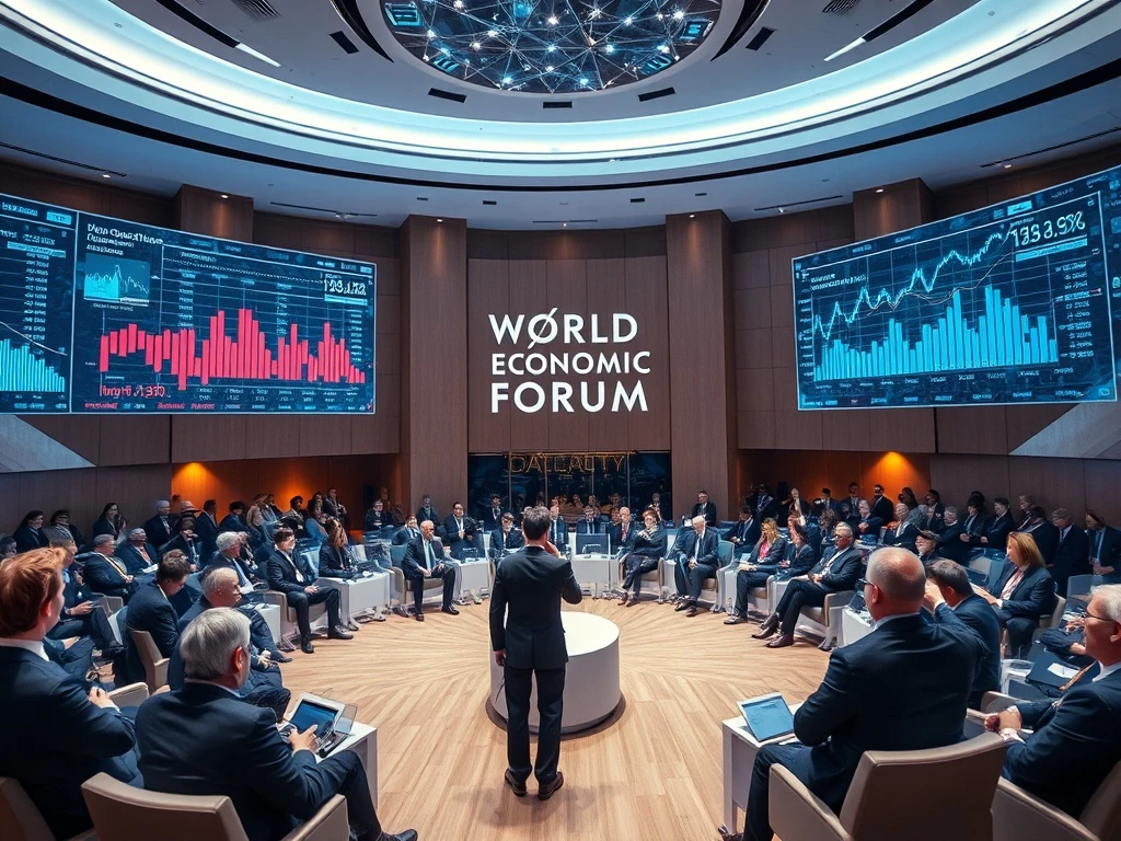 Private equity leaders discussing AI investment strategies at Davos 2026 World Economic Forum