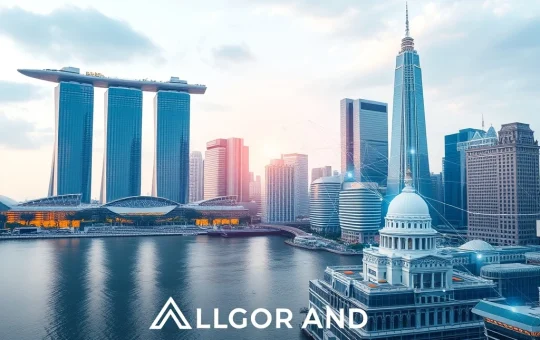 Algorand Foundation strategic move from Singapore to United States headquarters for blockchain leadership.