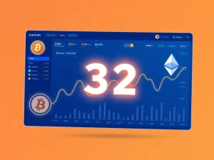 The Altcoin Season Index remains at 32, signaling a cautious cryptocurrency market phase.